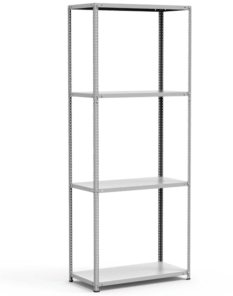 Стеллаж металлический Титан МС-750 1800x1000x600 4 полки купить в Перми Стеллаж металлический Титан МС-750 1800x1000x600 4 полки купить в Перми