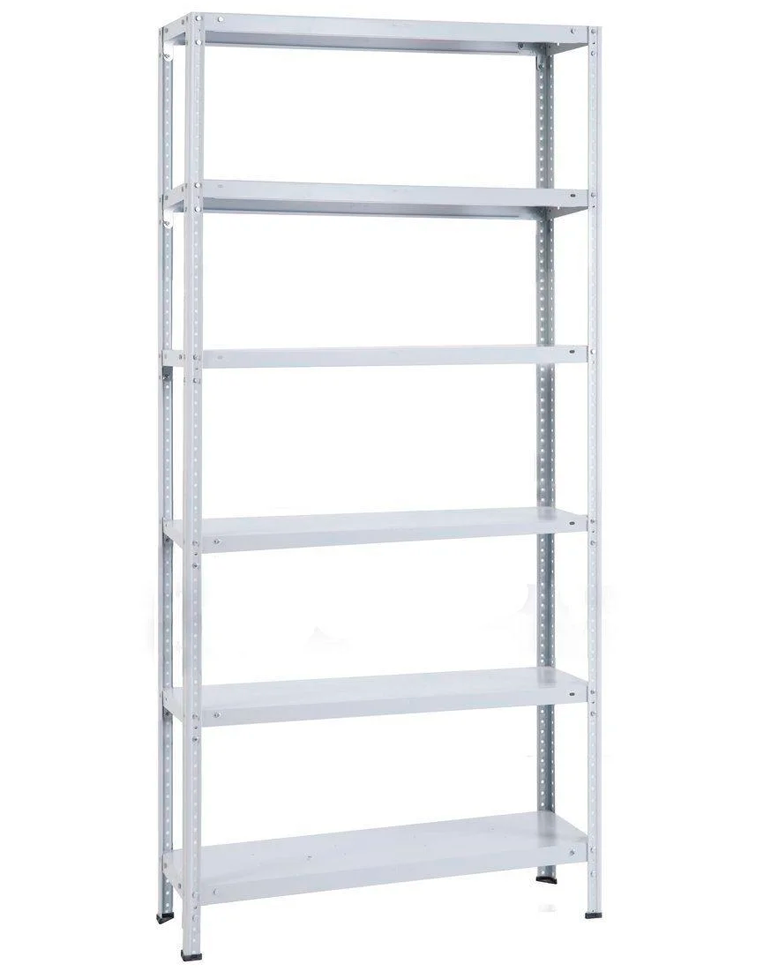 Стеллаж металлический Титан МС-500 2000х1200х600 6 полок купить в Перми Стеллаж металлический Титан МС-500 2000х1200х600 6 полок купить в Перми