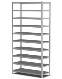Стеллаж MS Strong 1850х1000х700 10 полок Стеллаж MS Strong 1850х1000х700 10 полок