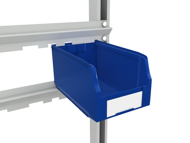 Стеллаж для пластиковых лотков SORTEX односторонний 1800x1000x450.03 купить в Перми Стеллаж для пластиковых лотков SORTEX односторонний 1800x1000x450.03 купить в Перми