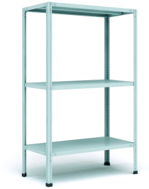 Стеллаж металлический Титан МС-500 1200х700х500 3 полки Стеллаж металлический Титан МС-500 1200х700х500 3 полки