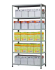 Стеллаж MS Strong 2000х1200х400 6 полок купить в Перми