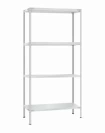 Стеллаж металлический Титан МС-500 2300х1000х500 4 полки Стеллаж металлический Титан МС-500 2300х1000х500 4 полки