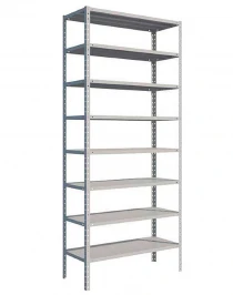 Стеллаж MS Hard 2200х1000х400 8 полок Стеллаж MS Hard 2200х1000х400 8 полок