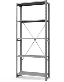 Стеллаж ТСУ 3500x1000x300 5 полок (300 кг, металл)