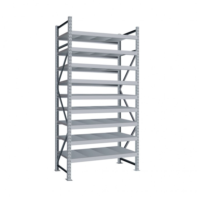 Стеллаж грузовой Диком СТ-051 2700х1200х650 с 9 ярусами купить в Перми