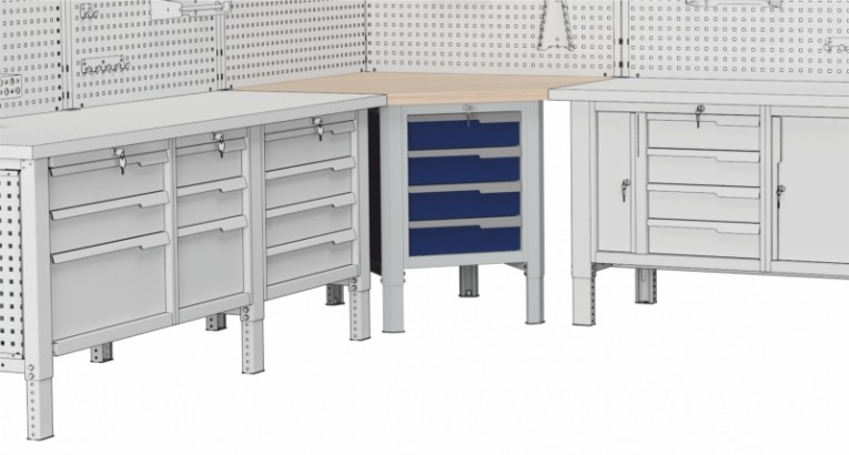 Угловой верстак CU Constructor купить в Перми Угловой верстак CU Constructor купить в Перми