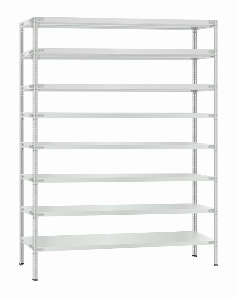 Стеллаж металлический Титан МС-900 1800x1000x300 8 полок купить в Перми Стеллаж металлический Титан МС-900 1800x1000x300 8 полок купить в Перми