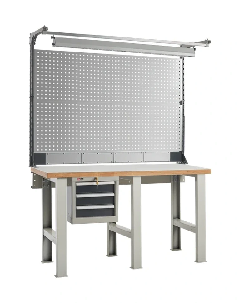Верстак ДиКом ВС-150-МФ-02+Э6 со светильником купить в Перми