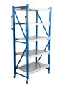 Стеллаж мобильный БиКом СТ-4 300x120x60 5 полок Стеллаж мобильный БиКом СТ-4 300x120x60 5 полок